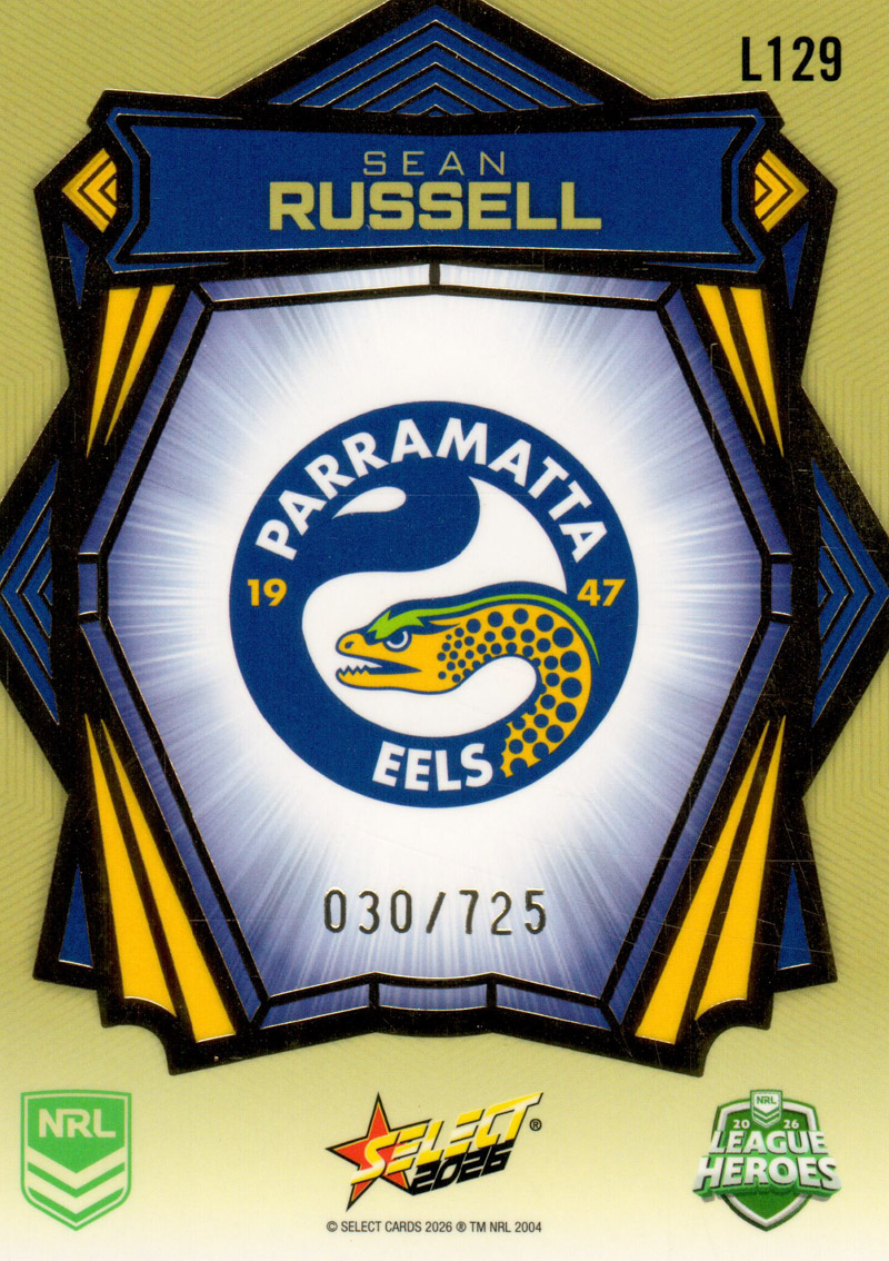 Sean Russell back