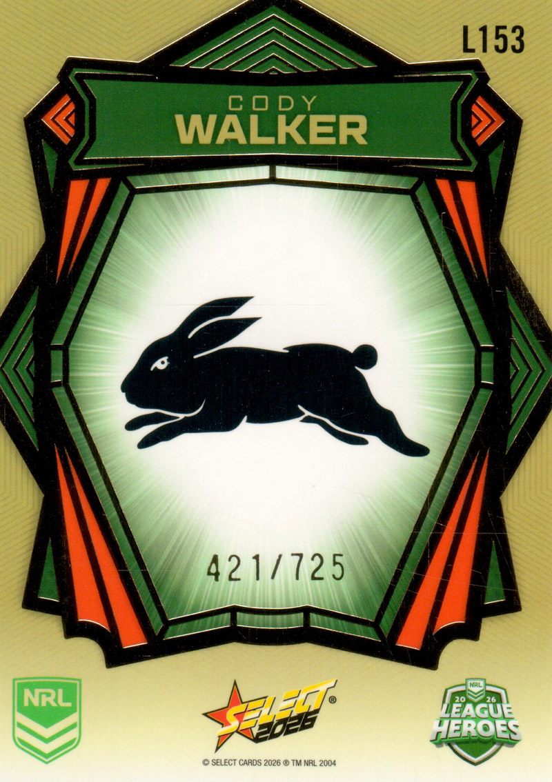 Cody Walker back