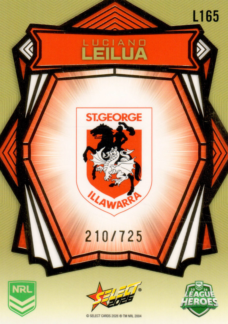 Luciano Leilua back