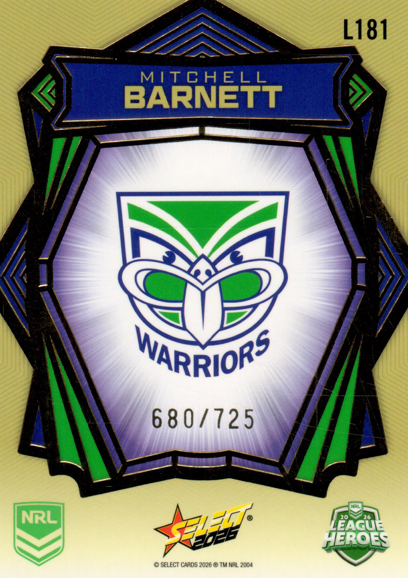Mitchell Barnett back