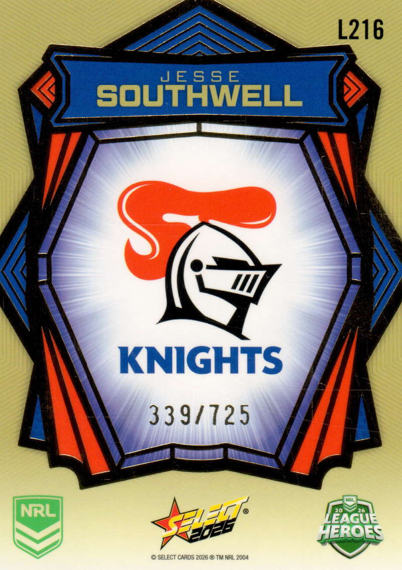 Jesse Southwell back