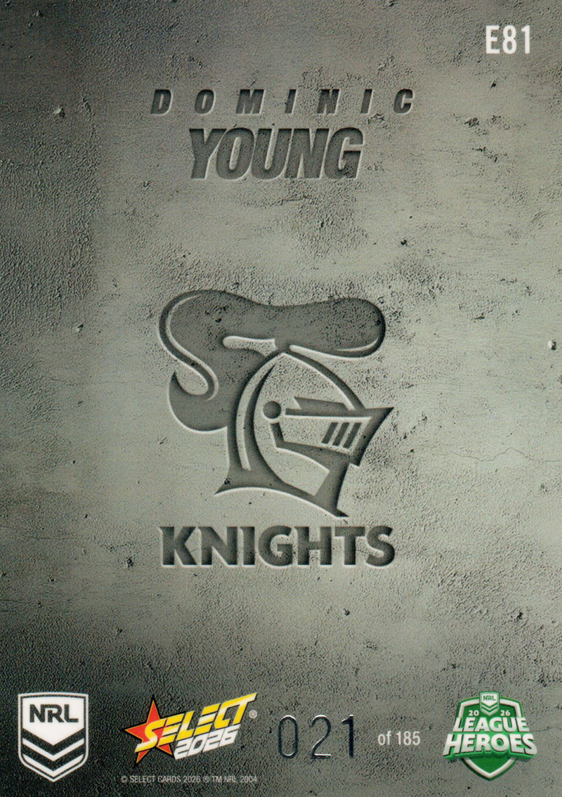 Dominic Young back