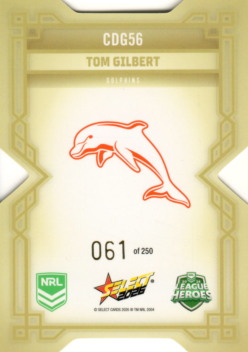 Tom Gilbert back