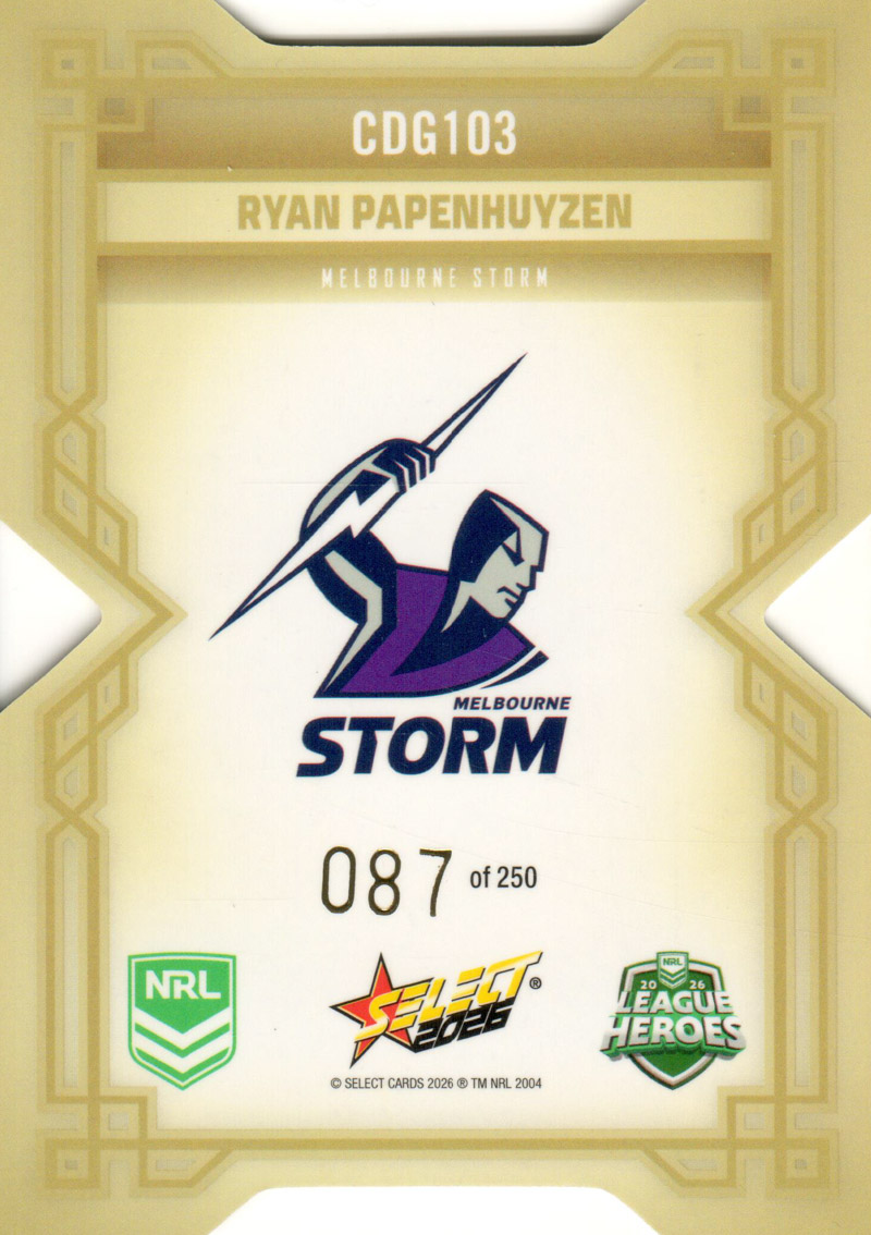 Ryan Papenhuyzen back