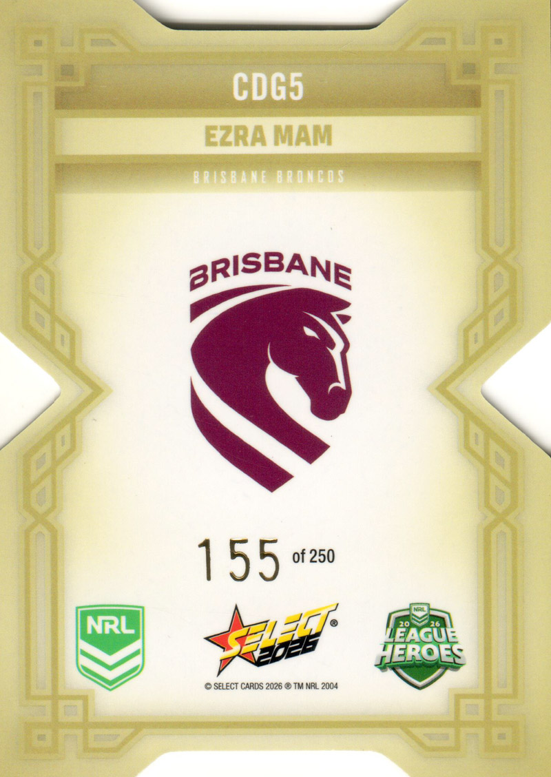Ezra Mam back