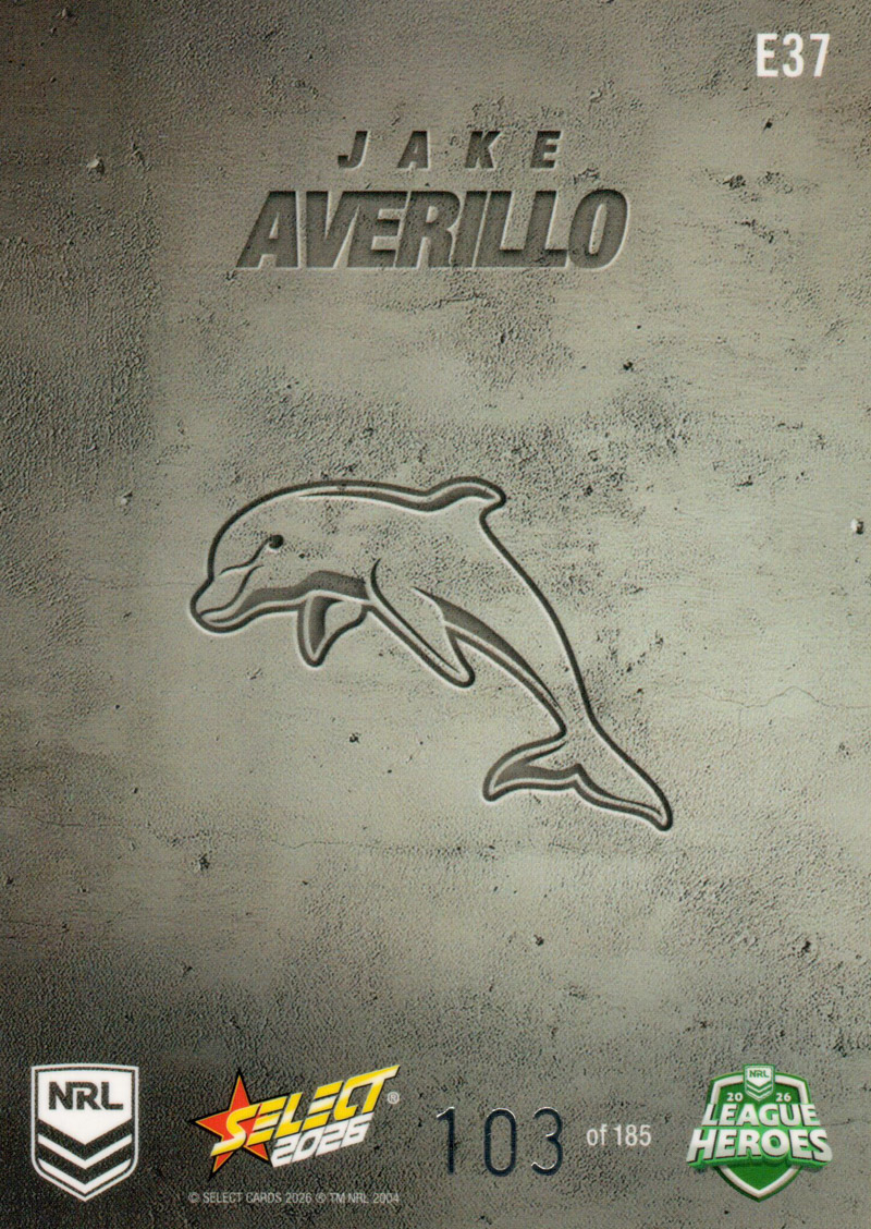 Jake Averillo back