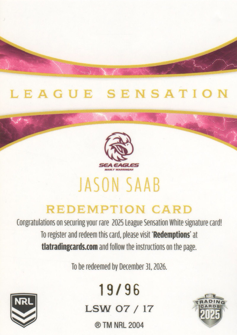 Jason Saab back