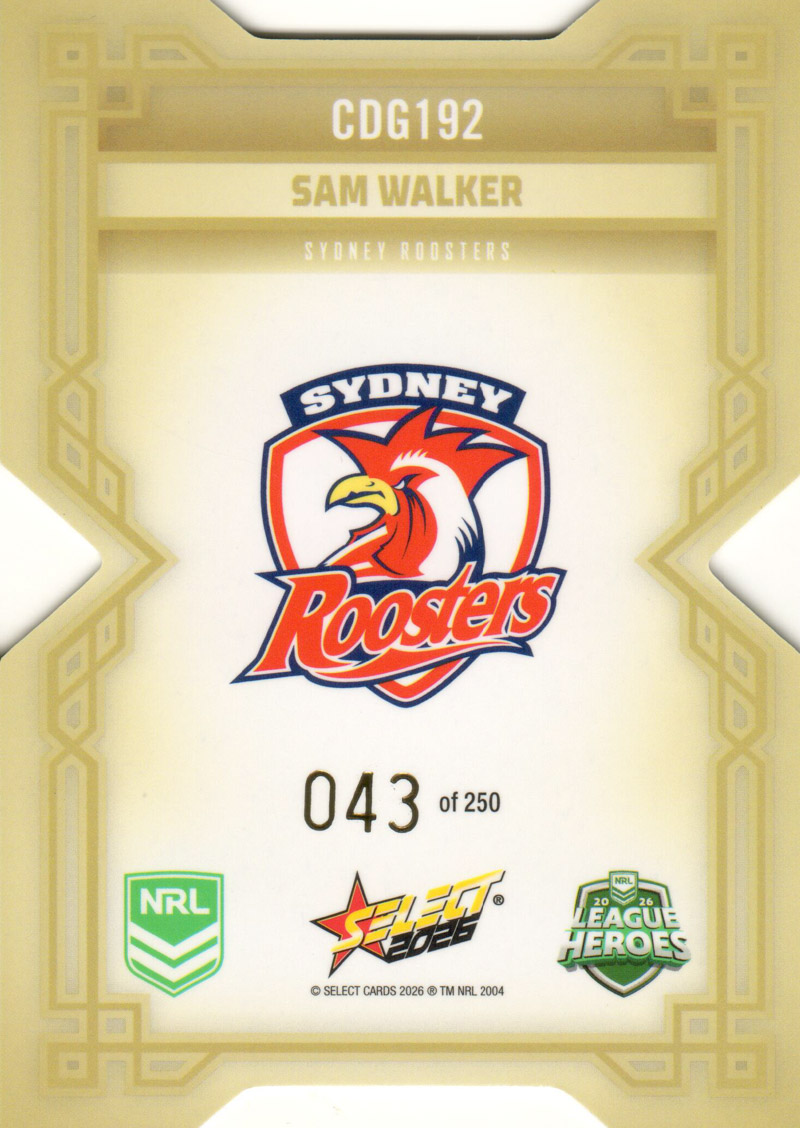 Sam Walker back