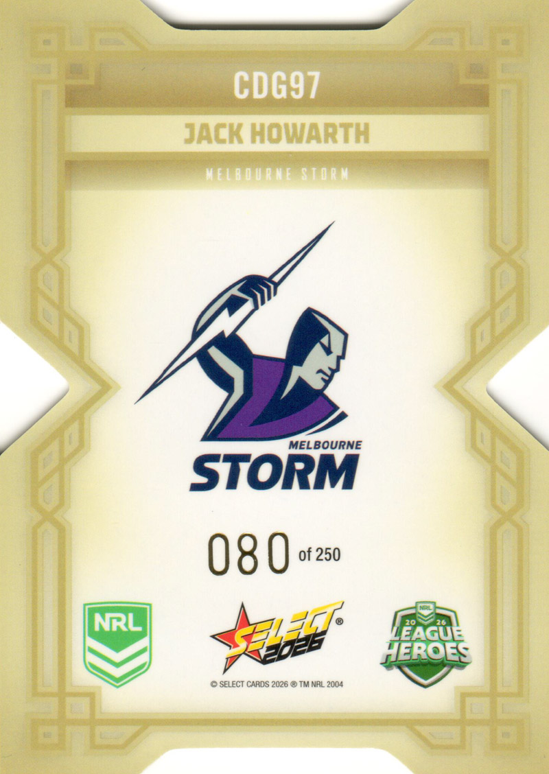 Jack Howarth back