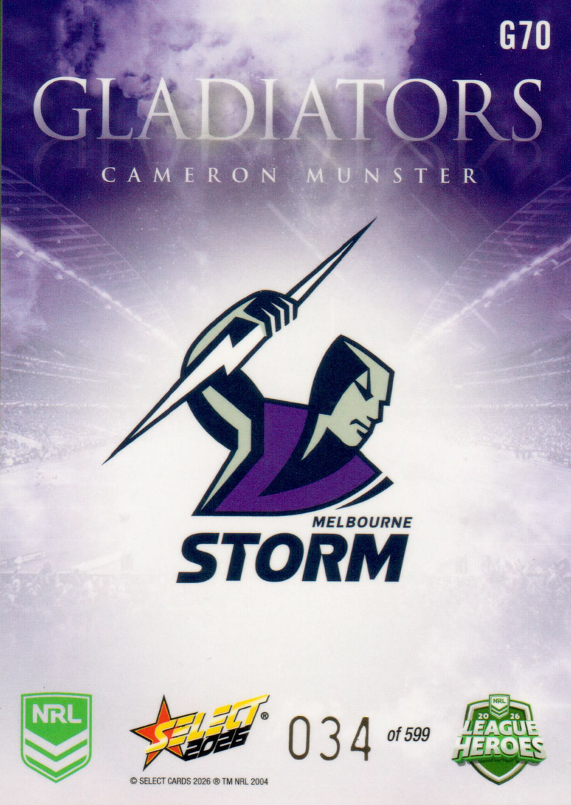 Cameron Munster back