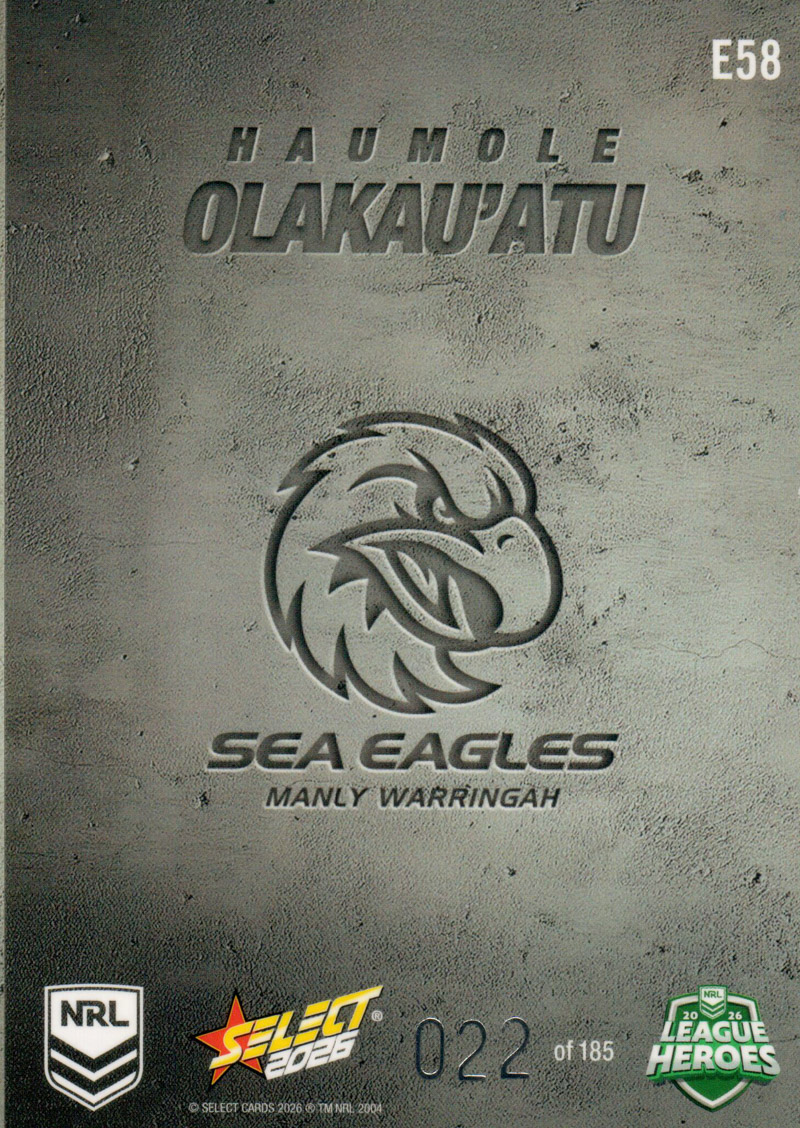 Haumole Olakau'atu back