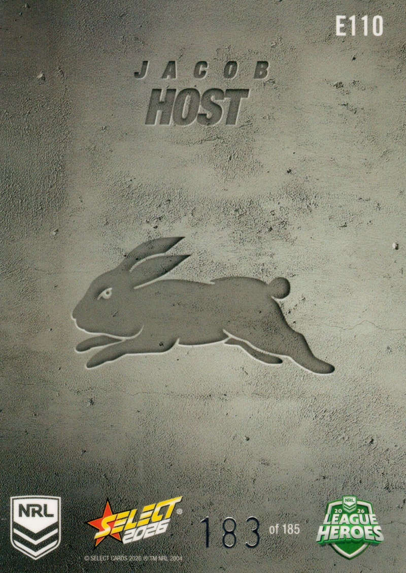 Jacob Host back