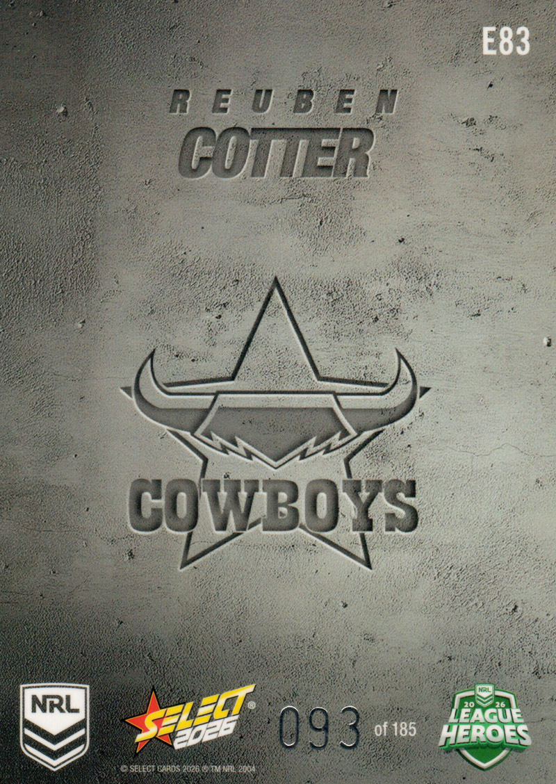 Reuben Cotter back