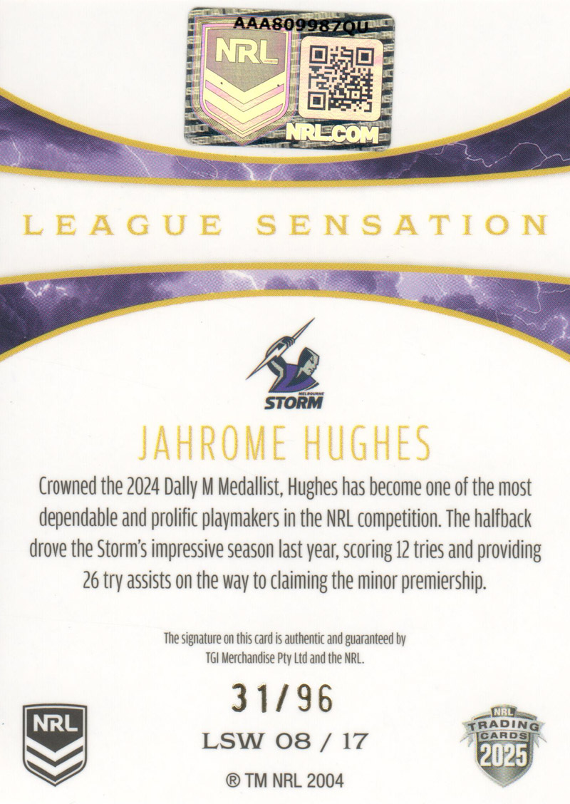 Jahrome Hughes back
