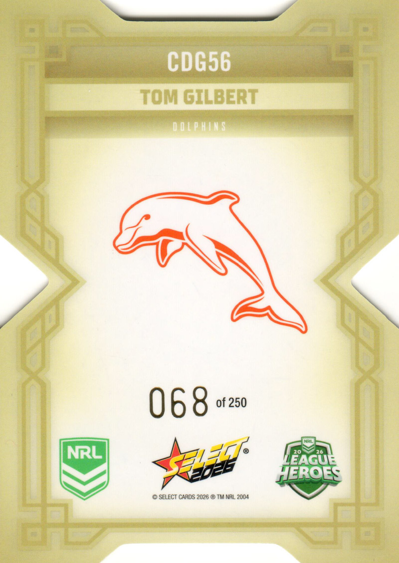 Tom Gilbert back
