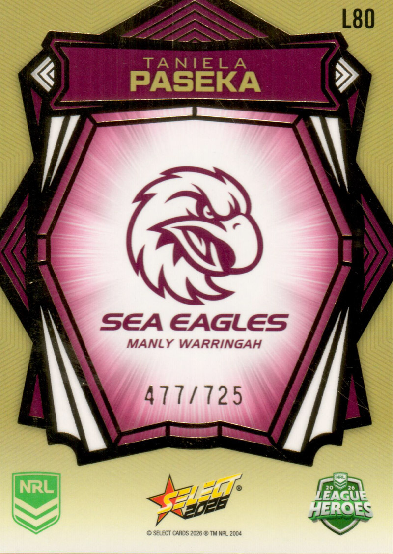 Taniela Paseka back