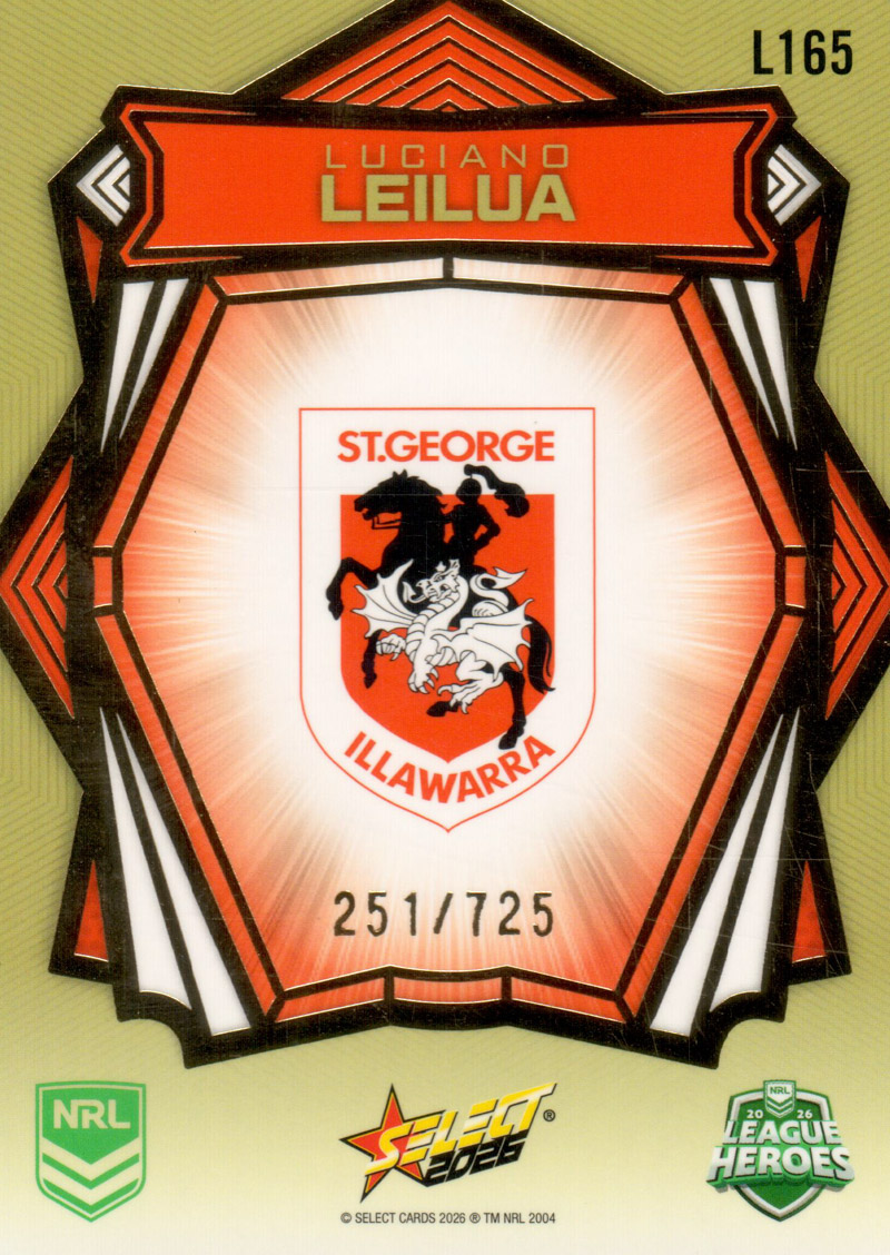 Luciano Leilua back