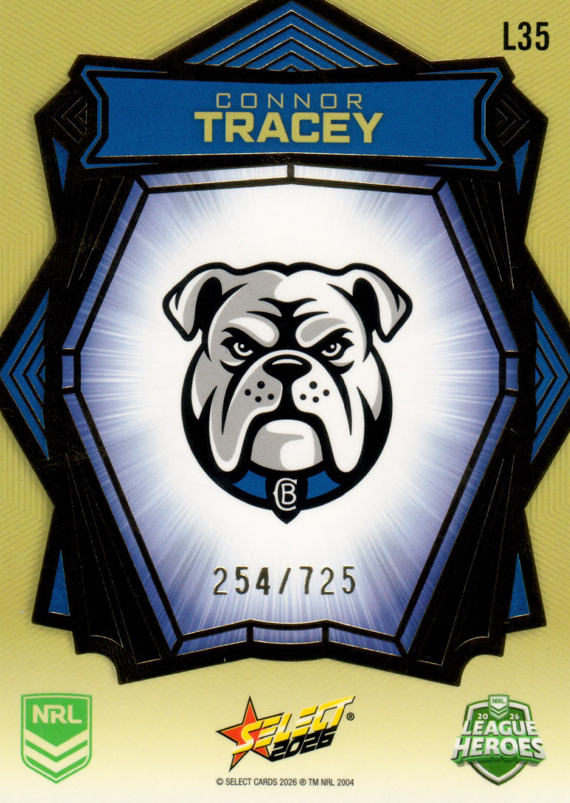 Connor Tracey back