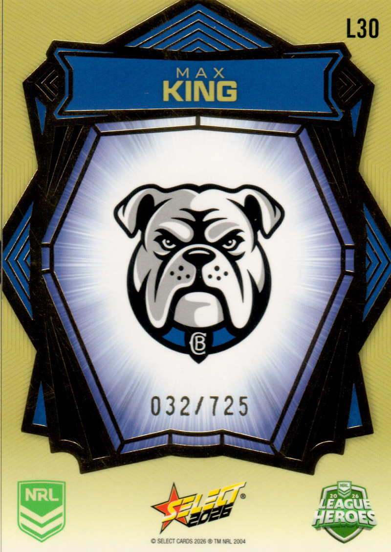 Max King back