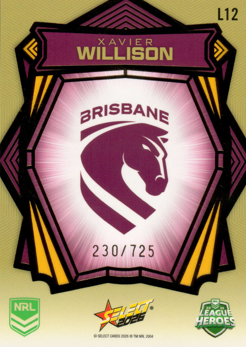 Xavier Willison back