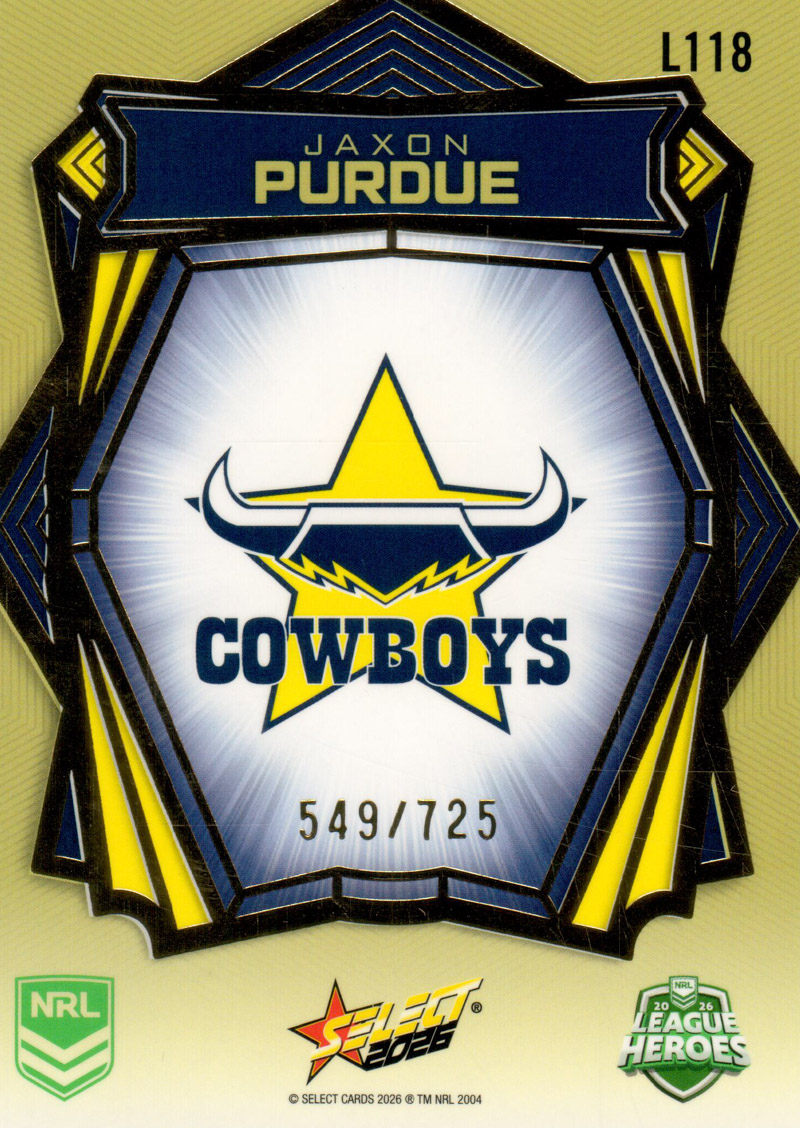 Jaxon Purdue back