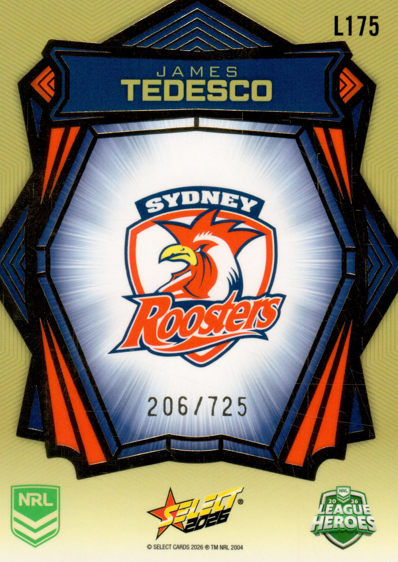 James Tedesco back
