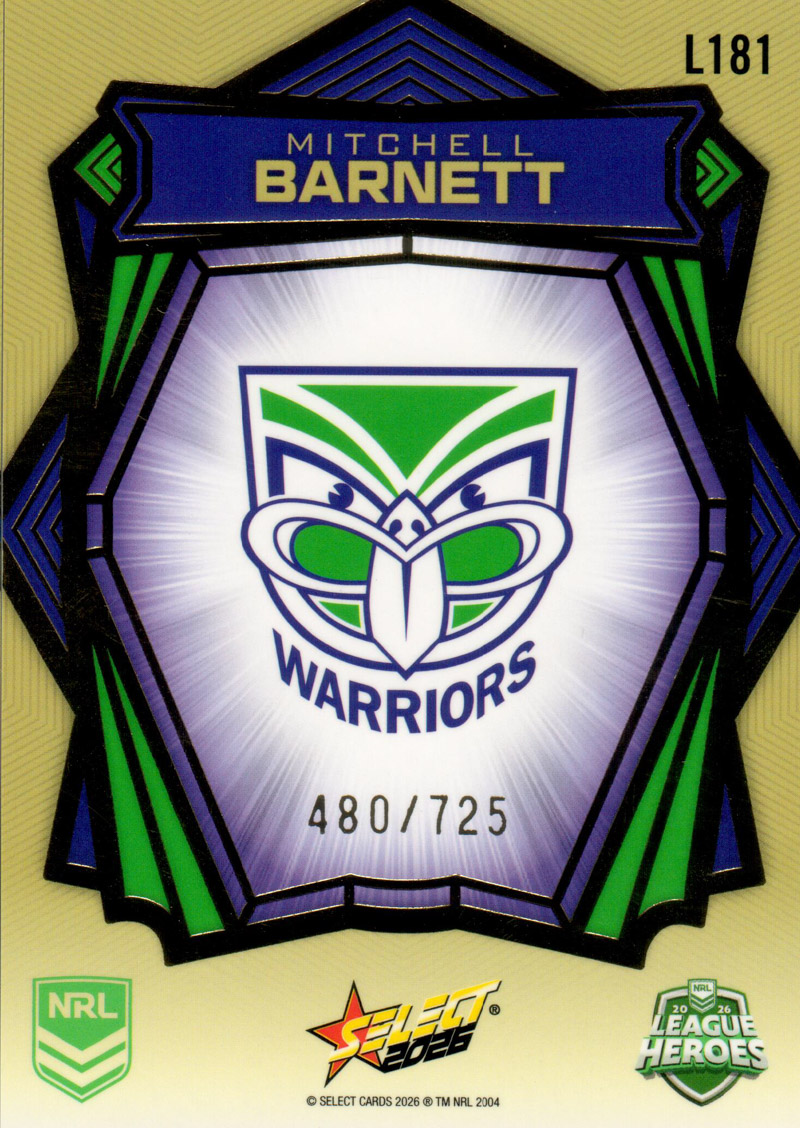 Mitchell Barnett back