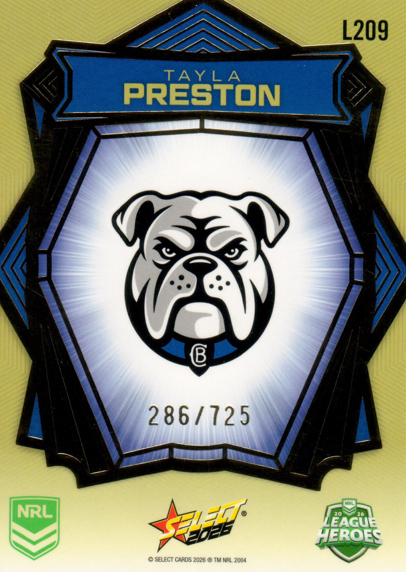 Tayla Preston back