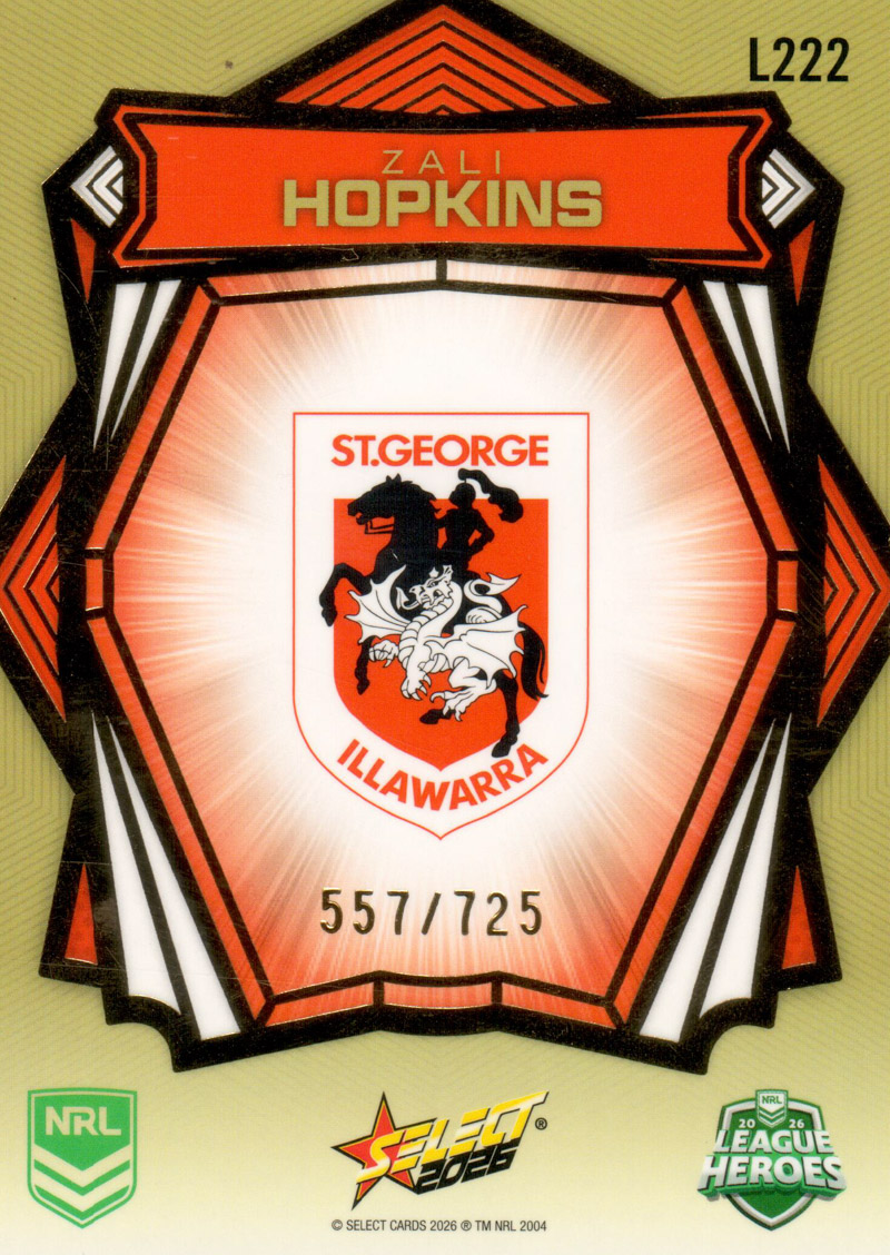 Zali Hopkins back