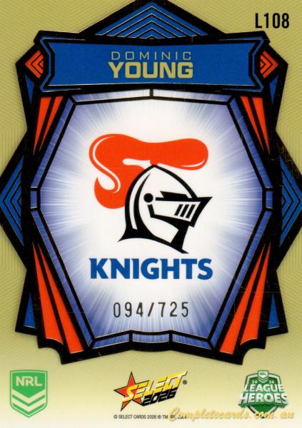 Dominic Young back