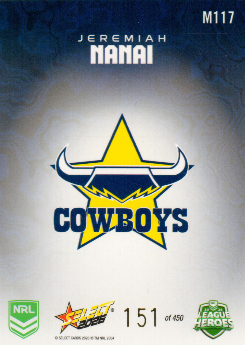 Jeremiah Nanai back
