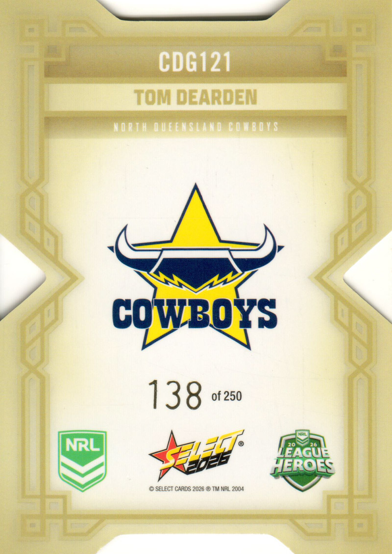 Tom Dearden back