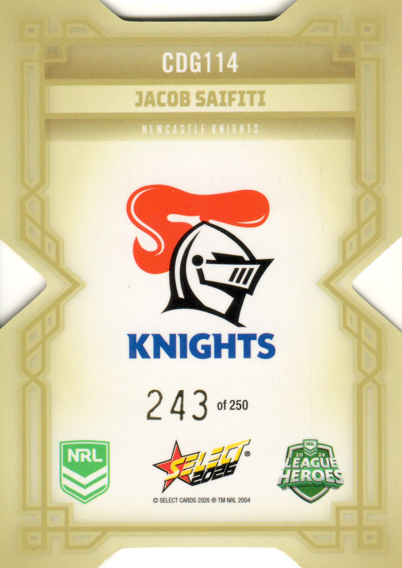 Jacob Saifiti back