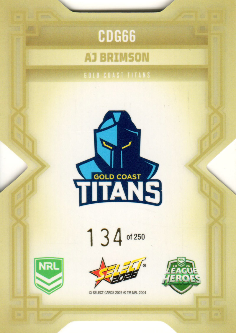 Aj Brimson back