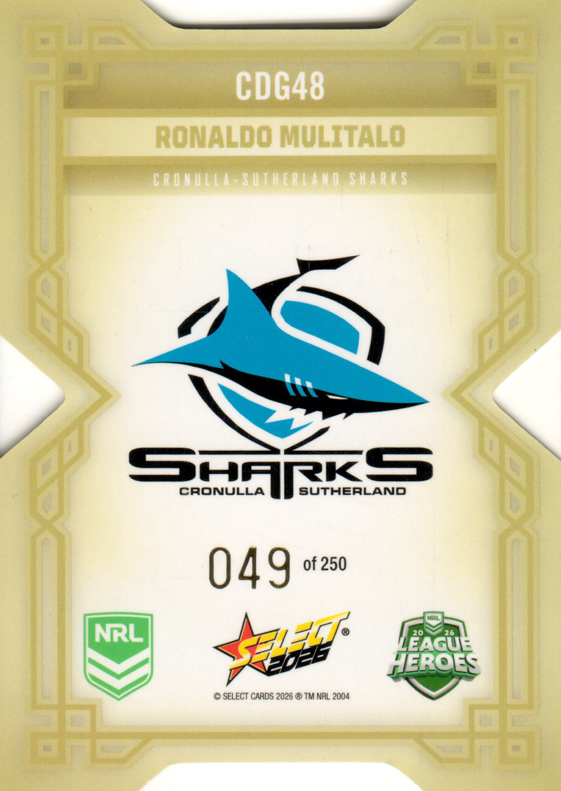 Ronaldo Mulitalo back