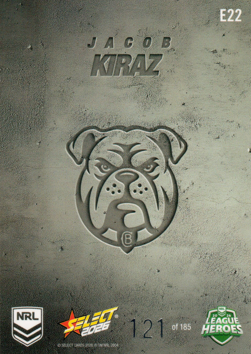 Jacob Kiraz back