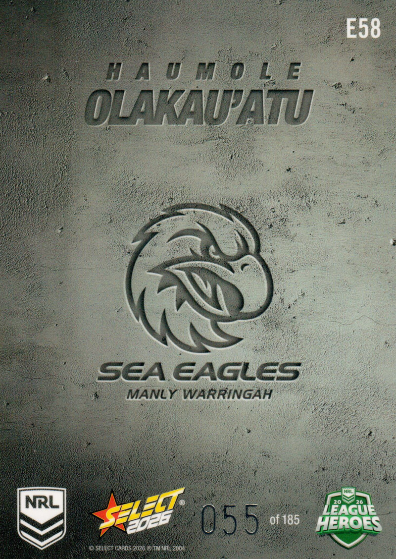 Haumole Olakau'atu back