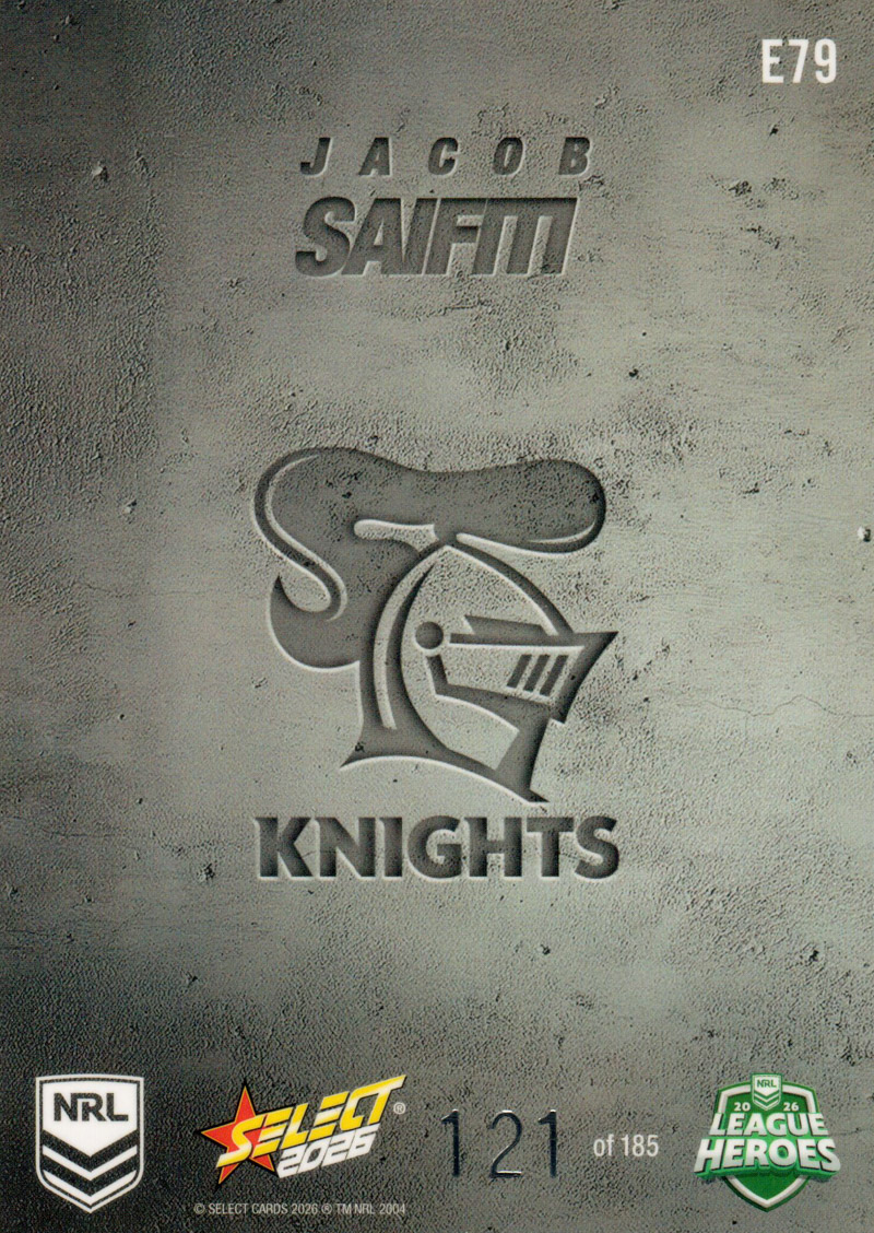 Jacob Saifiti back