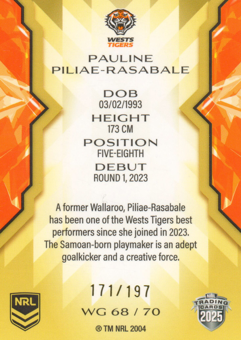 Pauline Piliae-Rasabale back