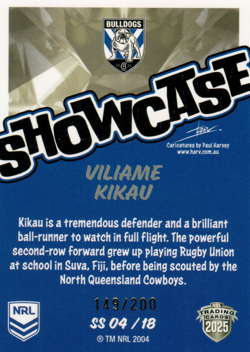 Viliame Kikau back