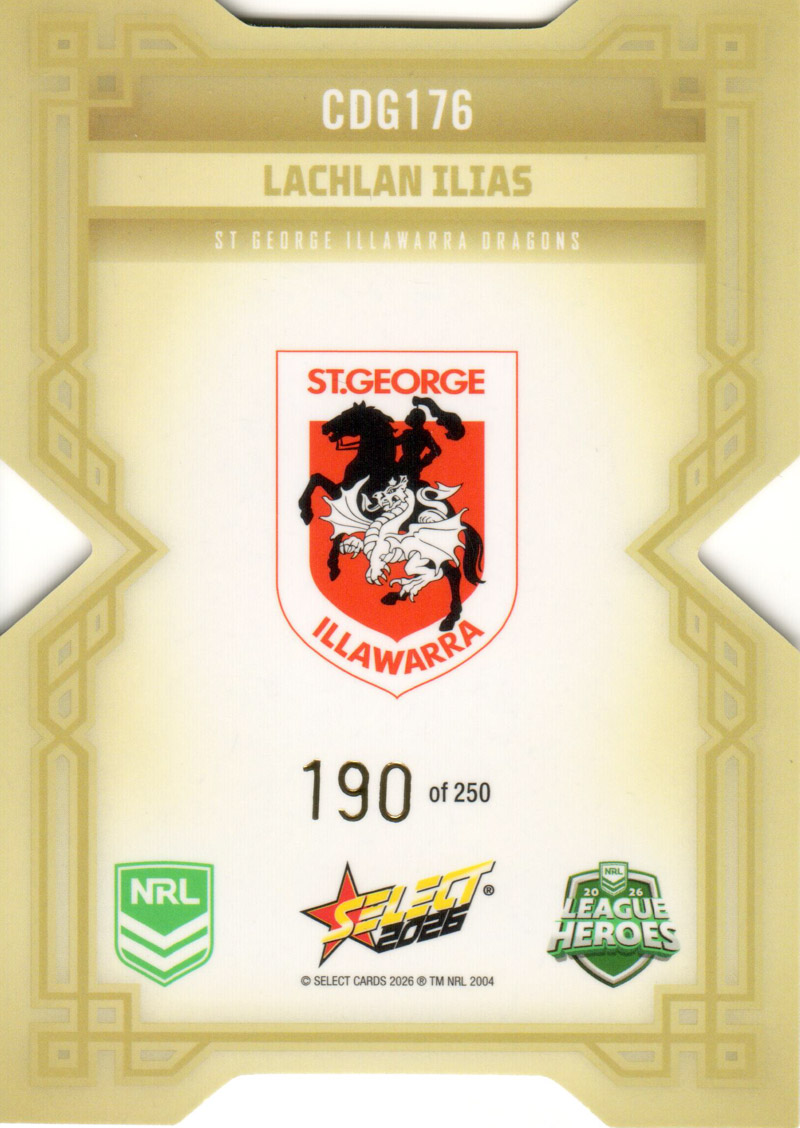 Lachlan Ilias back