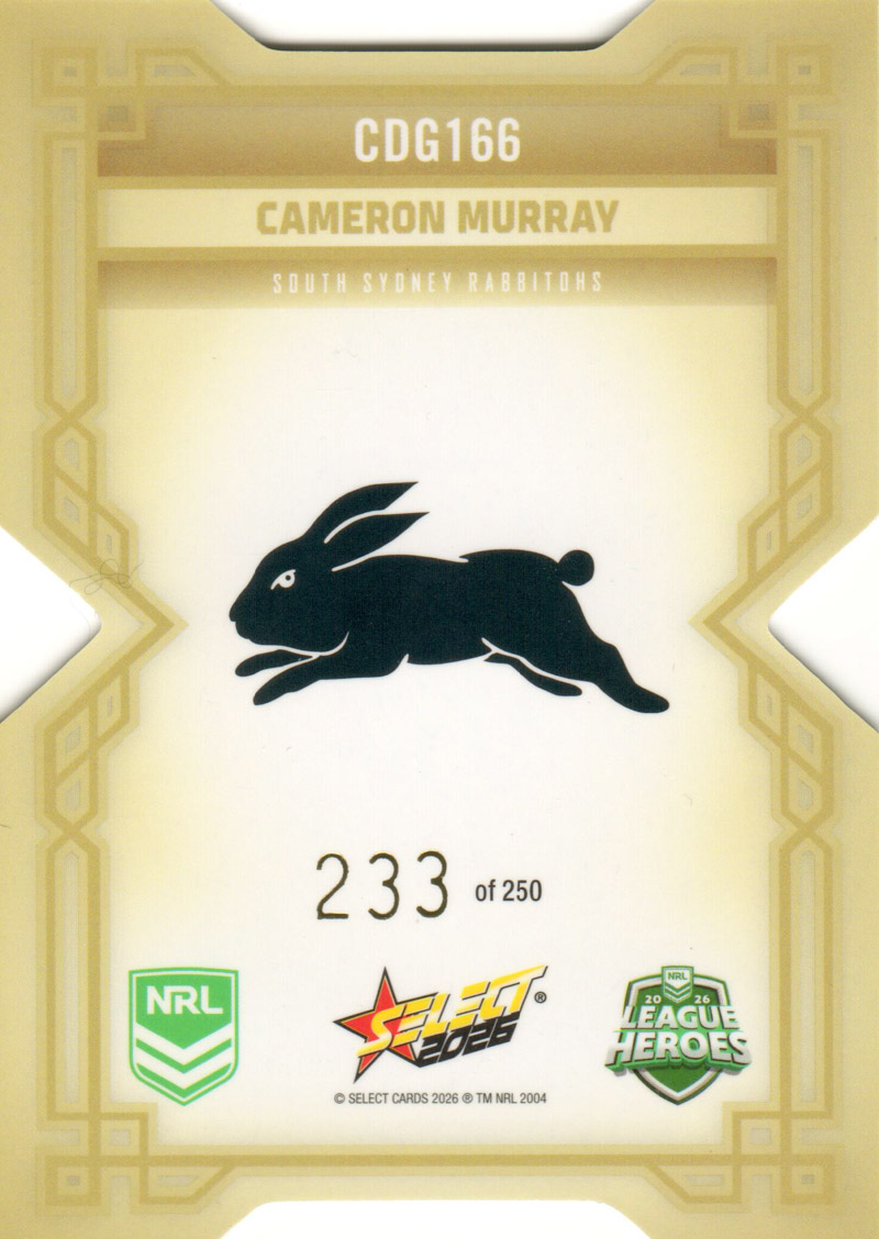 Cameron Murray back