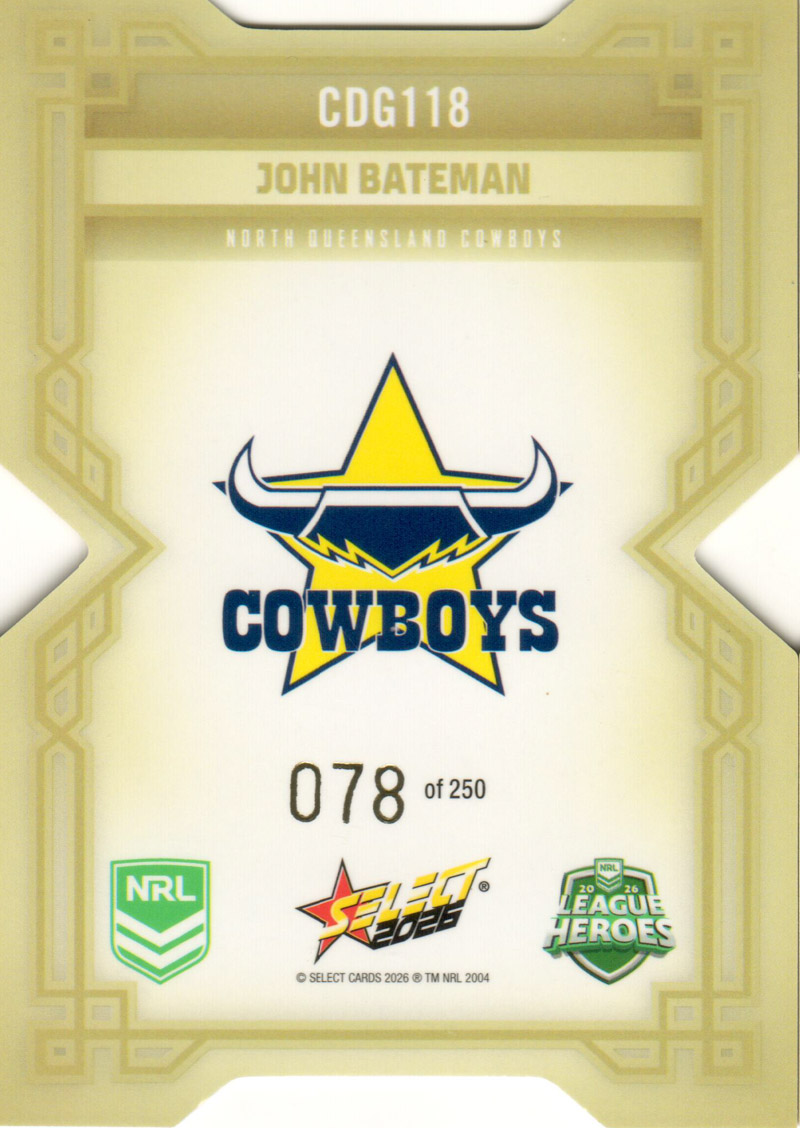 John Bateman back