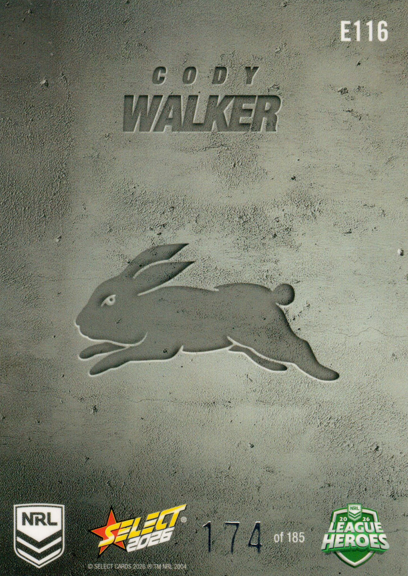 Cody Walker back
