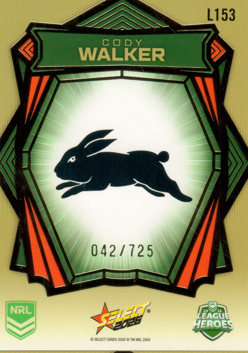 Cody Walker back