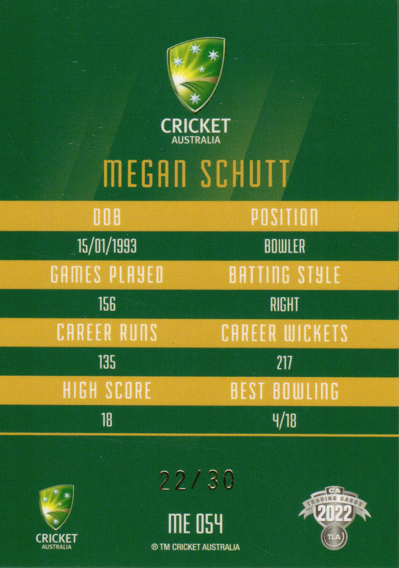 Megan Schutt back